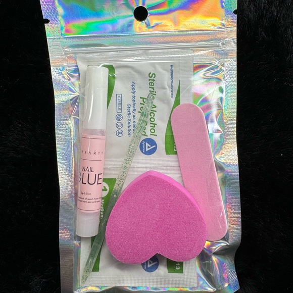 004 handmade press on nails size XS - Picture 4 of 4